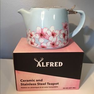 Alfred Ceramic and Stainless Steel Teapot